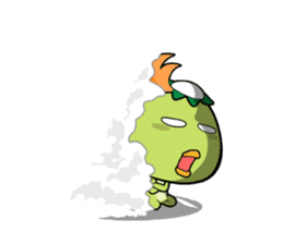 kappa kapok and the gang sticker #4441267