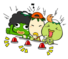 kappa kapok and the gang sticker #4441269