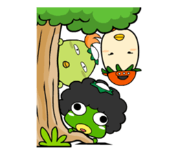 kappa kapok and the gang sticker #4441272