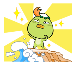 kappa kapok and the gang sticker #4441273