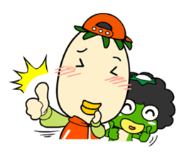 kappa kapok and the gang sticker #4441285