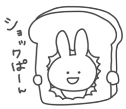 Tasty rabbit sticker #4441875