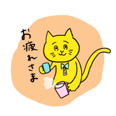 kawaii cat sticker