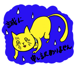 kawaii cat sticker sticker #4441913