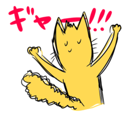 kawaii cat sticker sticker #4441935