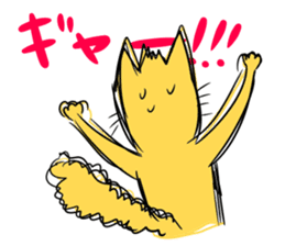 kawaii cat sticker sticker #4441935