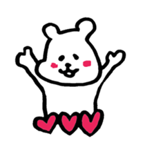 small bear with granpa sticker #4441994