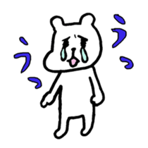 small bear with granpa sticker #4442013