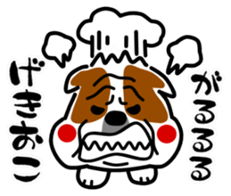 Dog landmark sticker #4442031