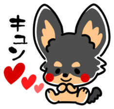 Dog landmark sticker #4442033