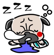 Dog landmark sticker #4442035