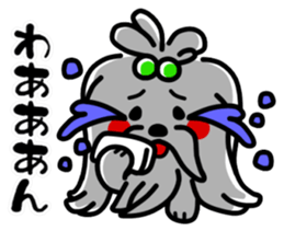 Dog landmark sticker #4442057