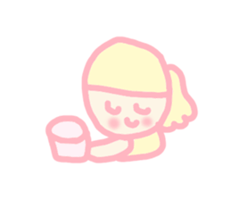 Hello baby chan sticker #4442256