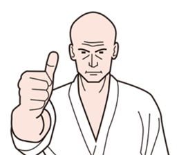 silent budoka sticker #4442279