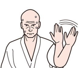 silent budoka sticker #4442282