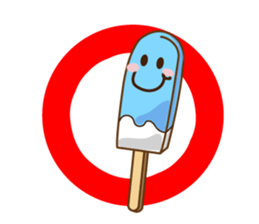 Stamp of the ice sticker #4442831