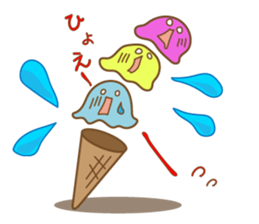 Stamp of the ice sticker #4442857