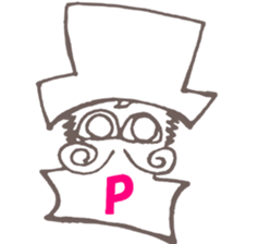 pierre and preasant friends. sticker #4443184