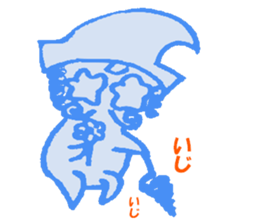 pierre and preasant friends. sticker #4443186