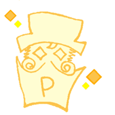 pierre and preasant friends. sticker #4443189