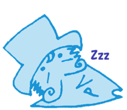 pierre and preasant friends. sticker #4443193