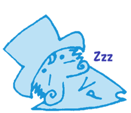 pierre and preasant friends. sticker #4443193