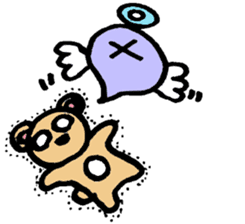 pierre and preasant friends. sticker #4443220