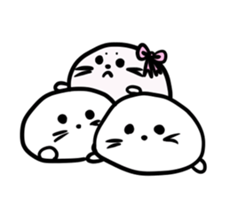 seal family sticker #4443304
