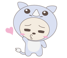 Stuffed fairy Kigurumin 2 sticker #4444680