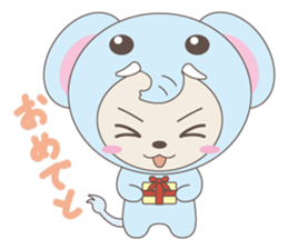 Stuffed fairy Kigurumin 2 sticker #4444685