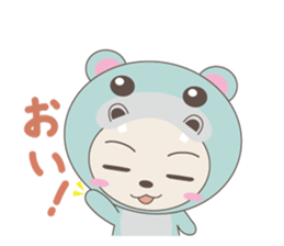 Stuffed fairy Kigurumin 2 sticker #4444691