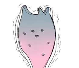 Strange alien's sticker #4444738