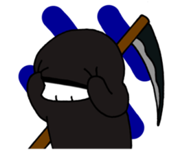 shinikamisan2 sticker #4444748