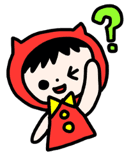 Red clothes Nekorin sticker #4445139