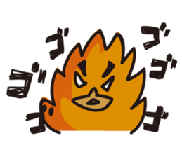 Fried shrimp jami sticker #4445216