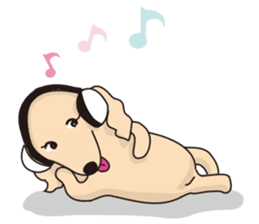 Nellie The Curly sticker #4445463