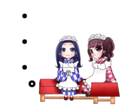 Japanese-style cafe sticker #4445620