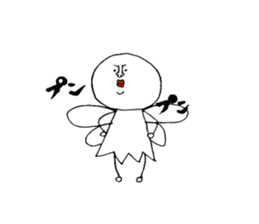 Mr.white fairy sticker #4445637