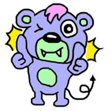 Monster Bear sticker #4446068