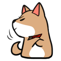 Shiba Inu Chacha sticker #4446469