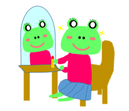 Lovely Frog Every day sticker #4446644