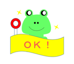Lovely Frog Every day sticker #4446648