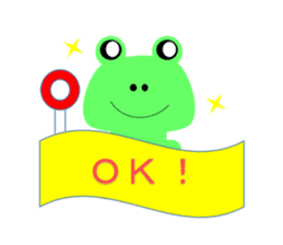 Lovely Frog Every day sticker #4446648