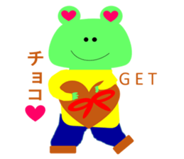 Lovely Frog Every day sticker #4446649
