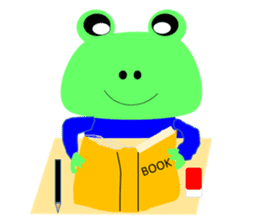 Lovely Frog Every day sticker #4446650