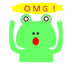 Lovely Frog Every day sticker #4446659