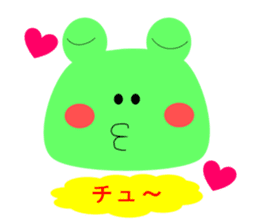 Lovely Frog Every day sticker #4446663