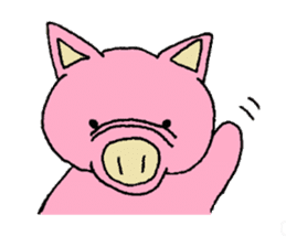 my little pig, ton-chan2 sticker #4447144