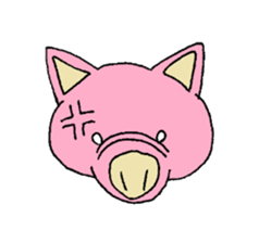 my little pig, ton-chan2 sticker #4447145