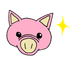 my little pig, ton-chan2 sticker #4447147